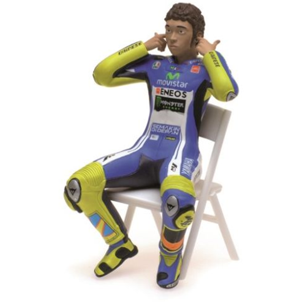  Figurine  Rossi Motogp  2014 Checking The Ear Plugs 